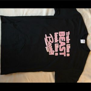 100% cotton workout shirt